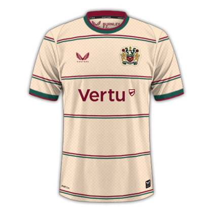 Burnley away kit