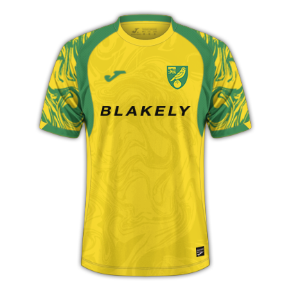 Norwich City home kit