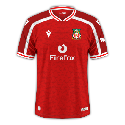 Wrexham home kit